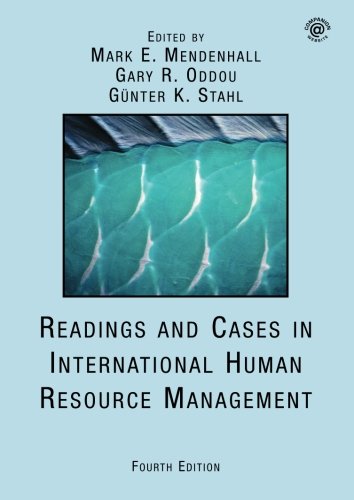 Readings and cases in international human resource management Business, Finance & Career