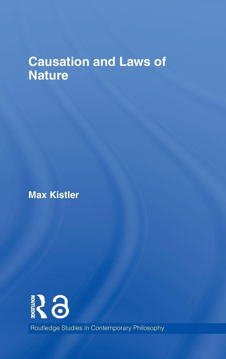 Causation and Laws of Nature Philosophy