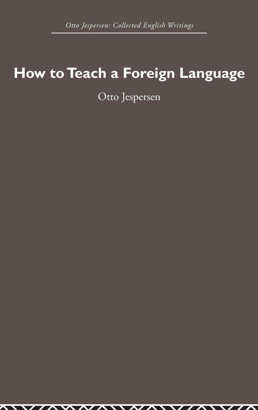 Product Image: How to Teach a Foreign Language