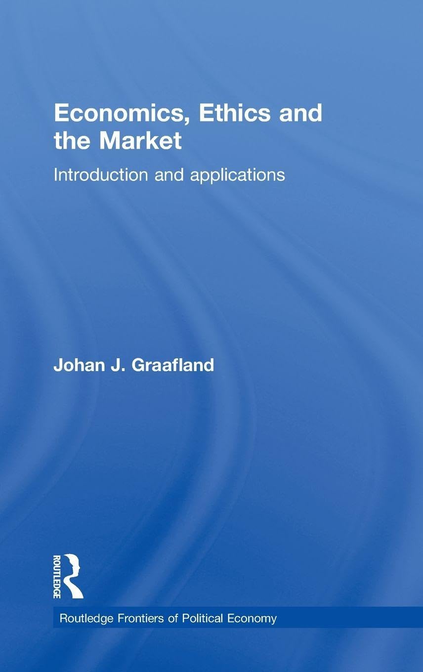 Economics, Ethics and the Market Business, Finance & Career
