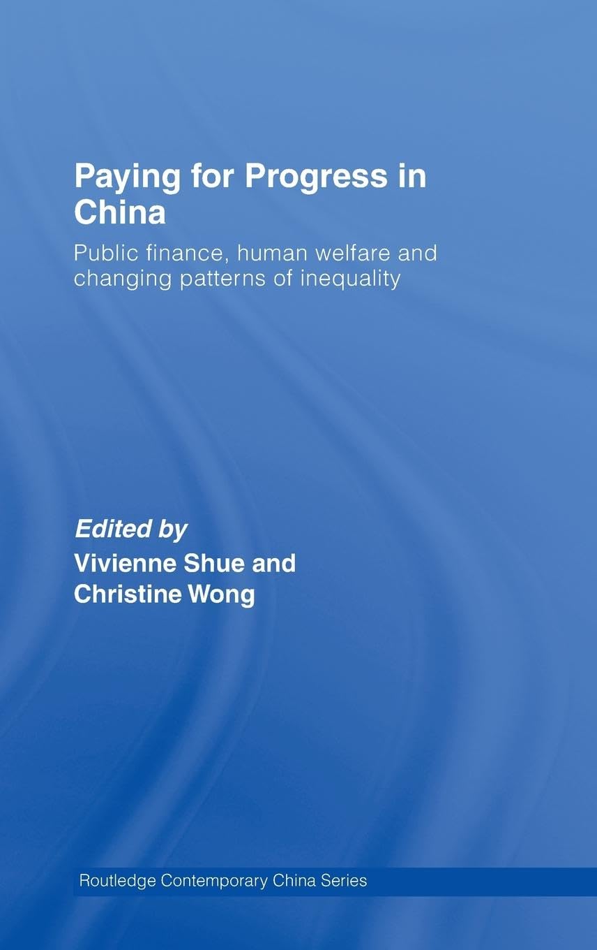 Product Image: Paying for Progress in China