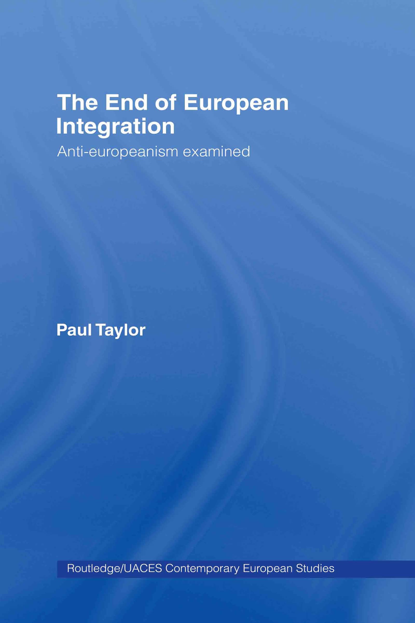 The End of European Integration Law