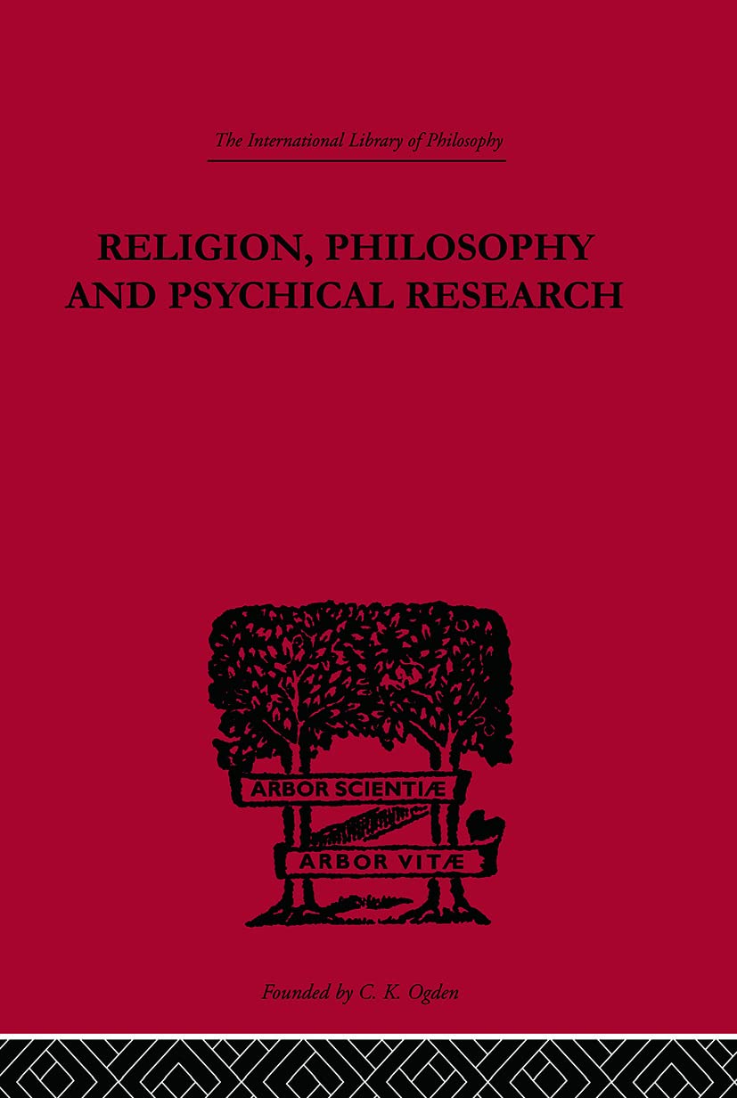 Philosophy of Religion and General Philosophy Philosophy