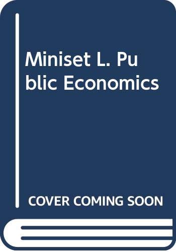 Miniset L. Public Economics Business, Finance & Career