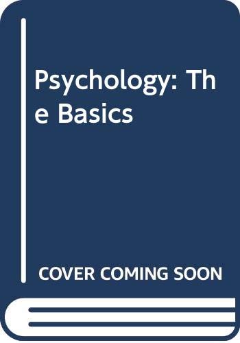 Psychology: The Basics (Key Readings in Social Psychology) Psychology
