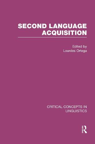 Second Language Acquisition: v. 4 Social Sciences