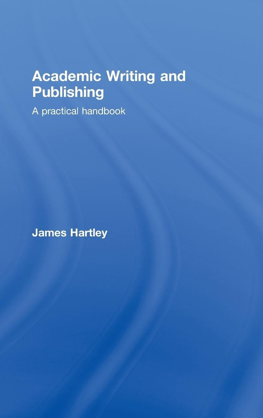 Product Image: Academic Writing and Publishing