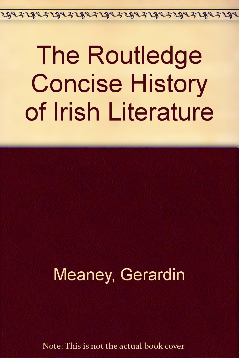 The Routledge Concise History of Irish Literature Contemporary literature