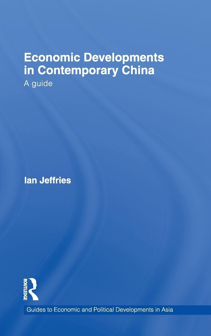 Product Image: Economic Developments in Contemporary China
