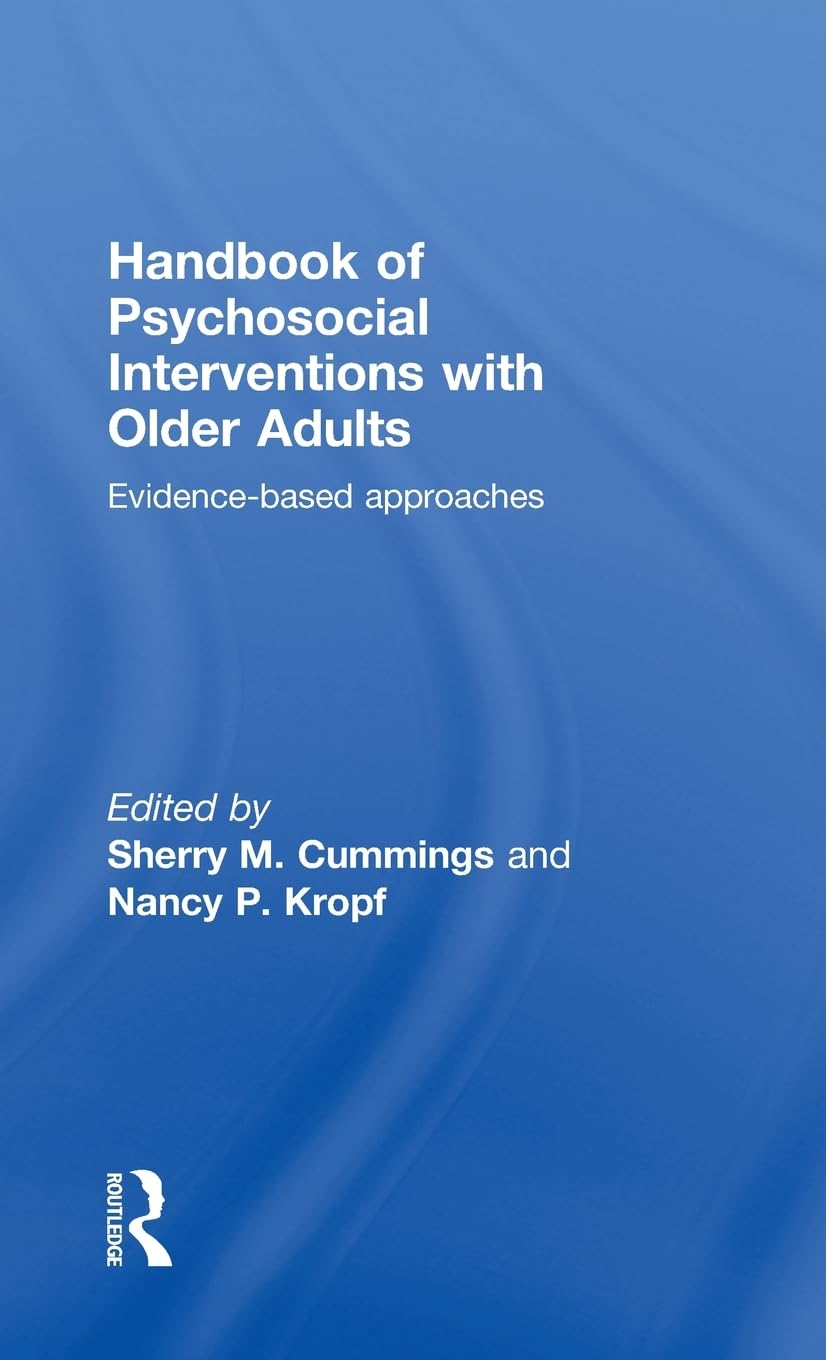 Handbook of Psychosocial Interventions with Older Adults Medicine