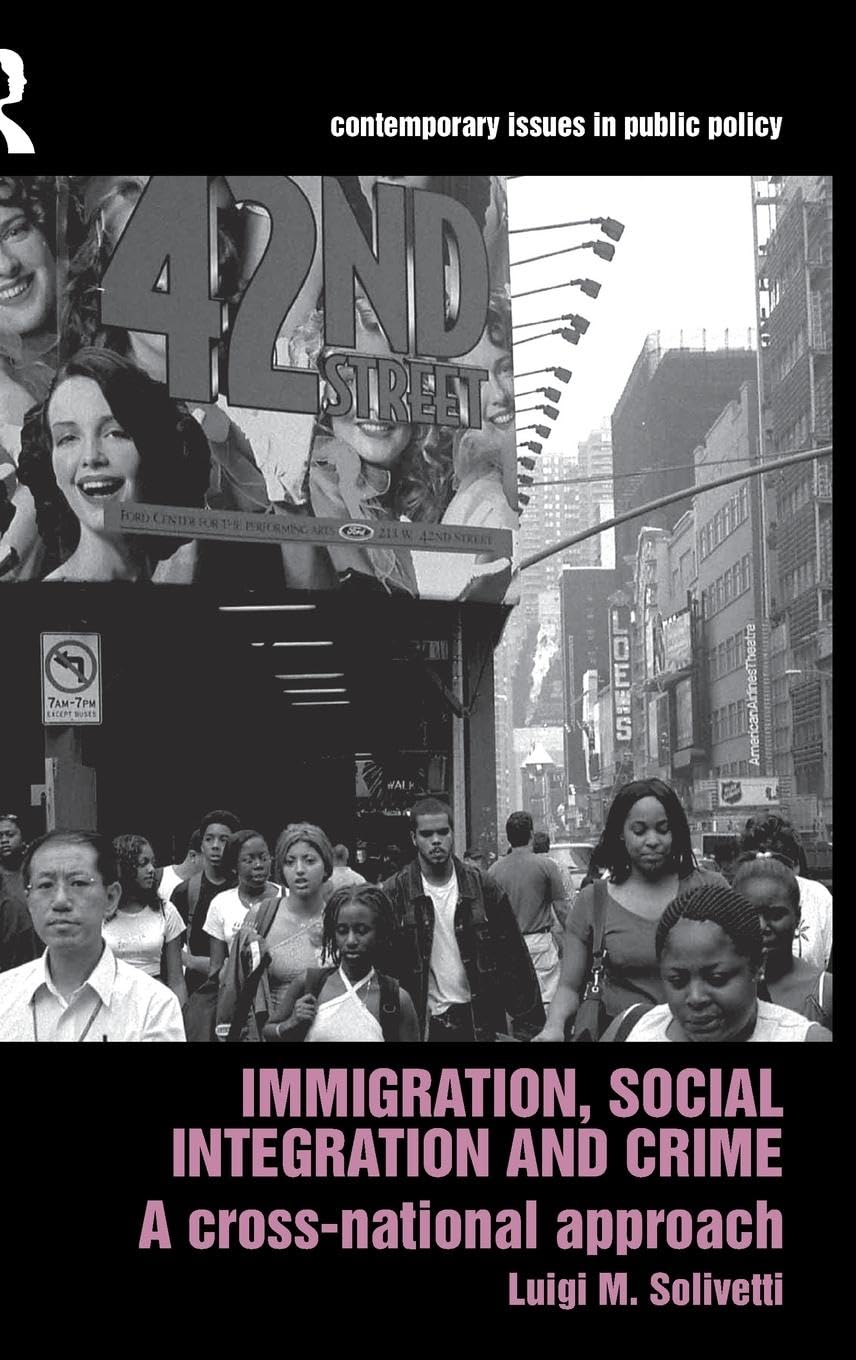 Product Image: Immigration, Social Integration and Crime