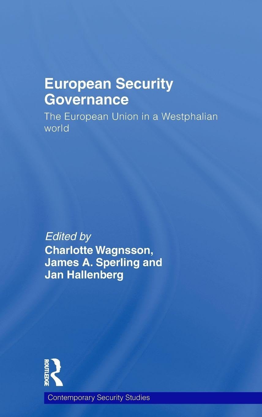 Product Image: European Security Governance