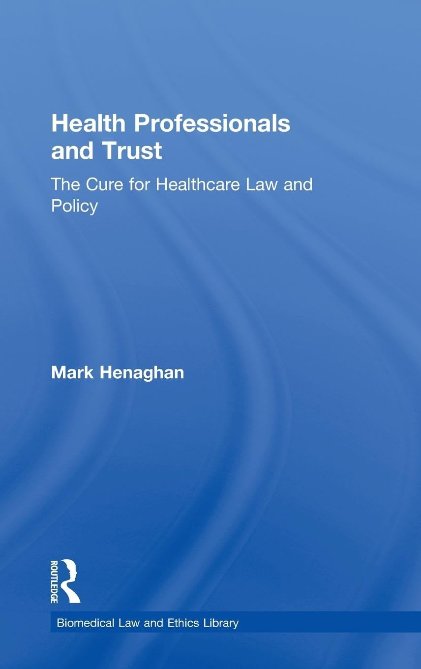 Product Image: Health Professionals and Trust