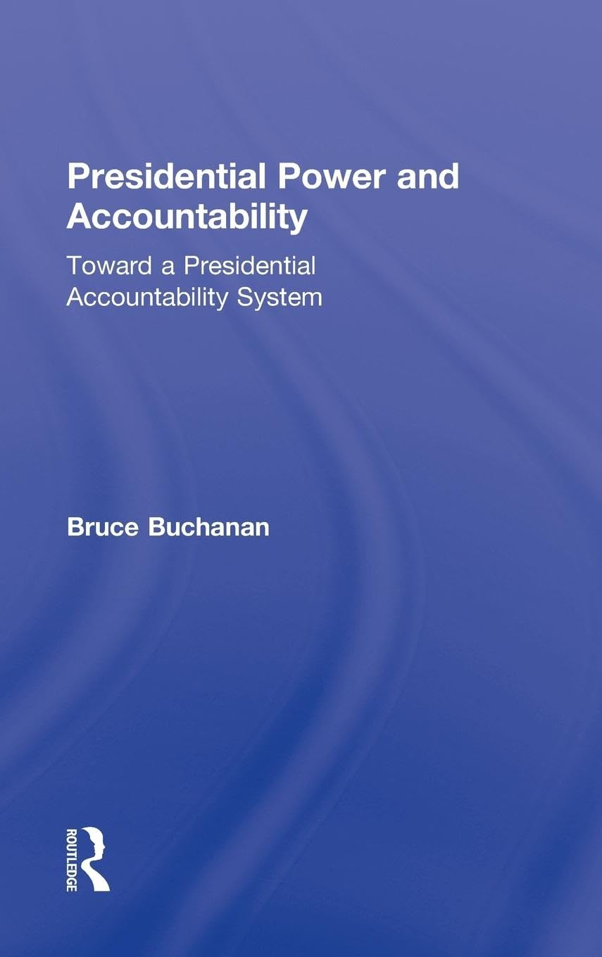 Product Image: Presidential Power and Accountability