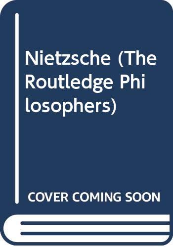Product Image: Nietzsche (Routledge Philosophers)