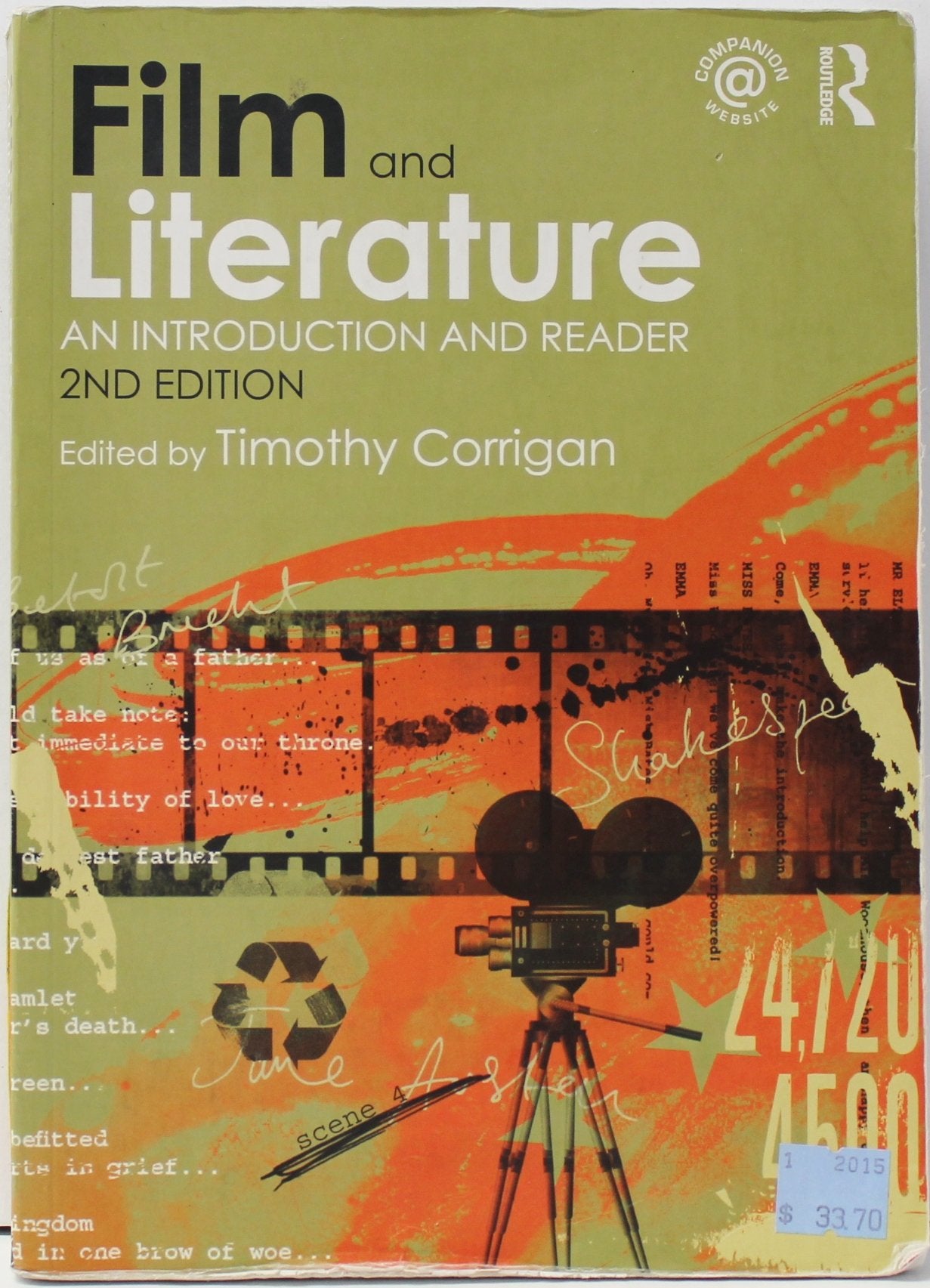 Film and Literature Contemporary literature