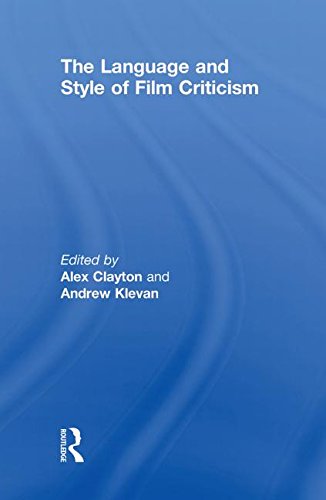 The Language and Style of Film Criticism: Young People, Technology and the New Literacies Media & Communication