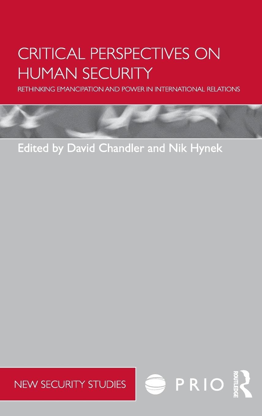 Product Image: Critical Perspectives on Human Security