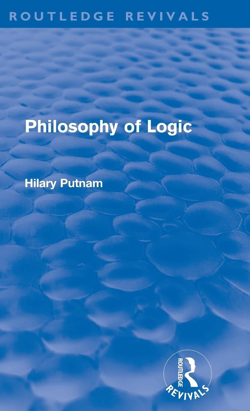 Philosophy of Logic (Routledge Revivals) Philosophy