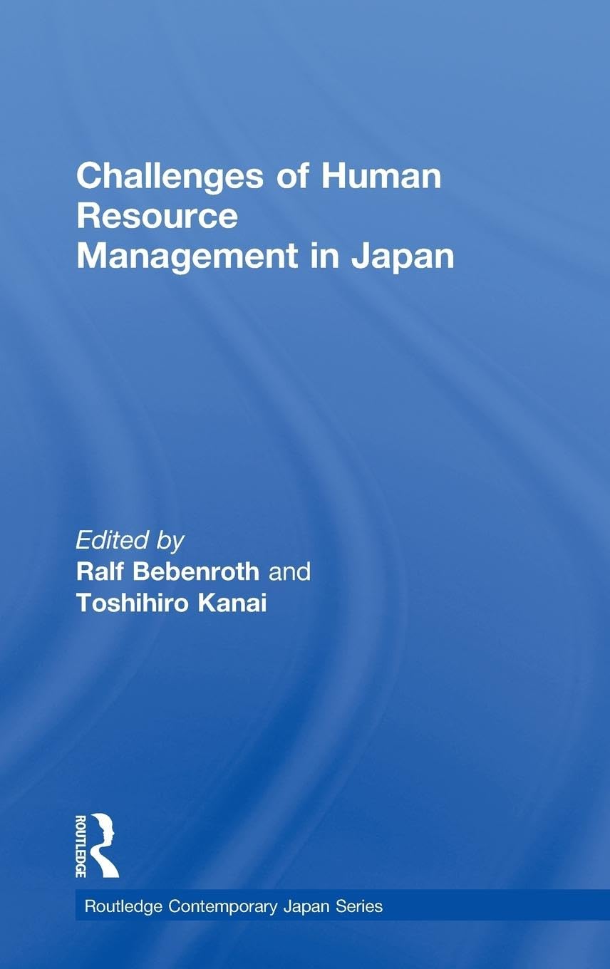 Challenges of Human Resource Management in Japan Social Sciences
