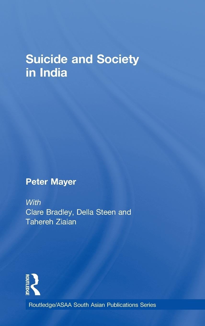 Suicide and Society in India Books