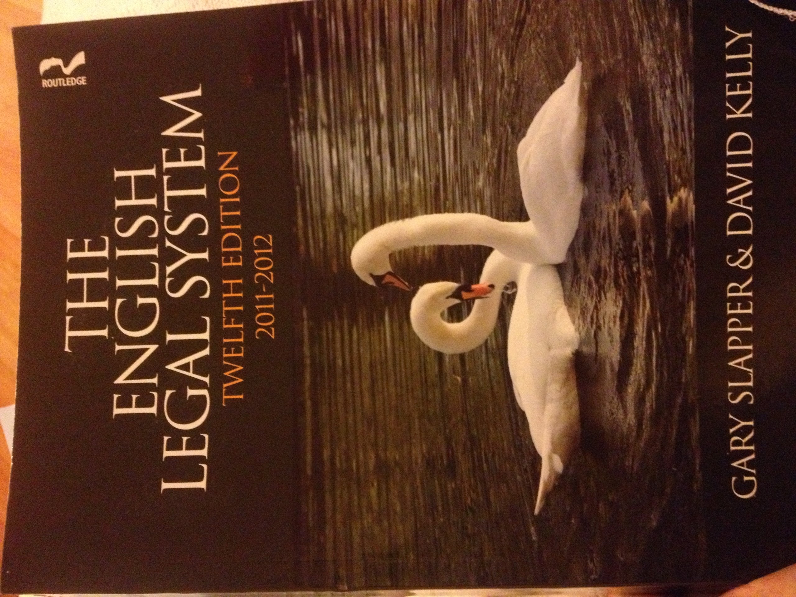 The English Legal System: 2015-2016: 2011-2012 book