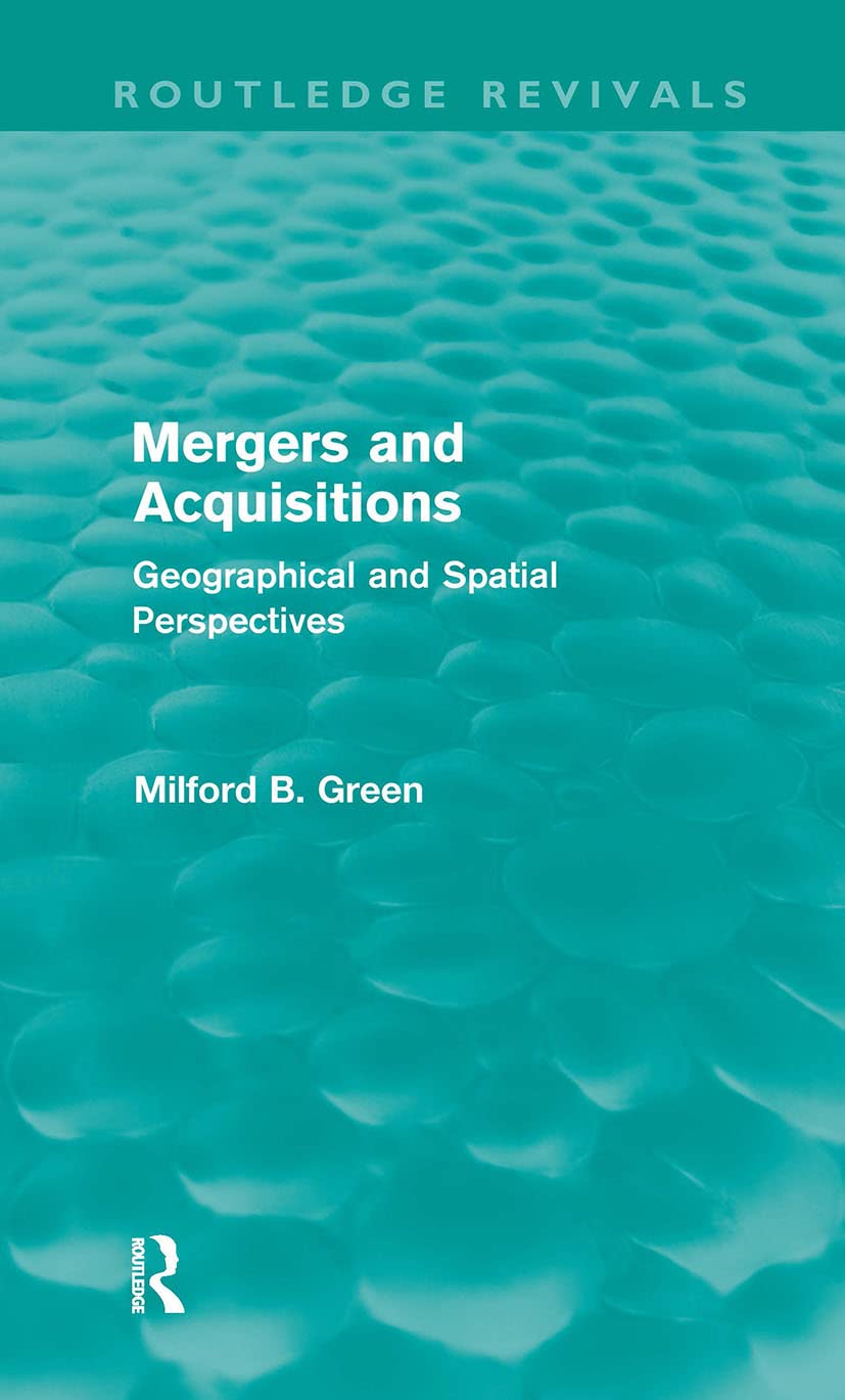 Mergers and Acquisitions (Routledge Revivals) Social Sciences