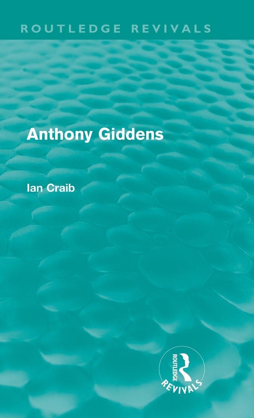 Product Image: Anthony Giddens (Routledge Revivals)