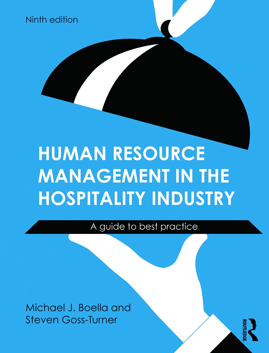 Human Resource Management in the Hospitality Industry book