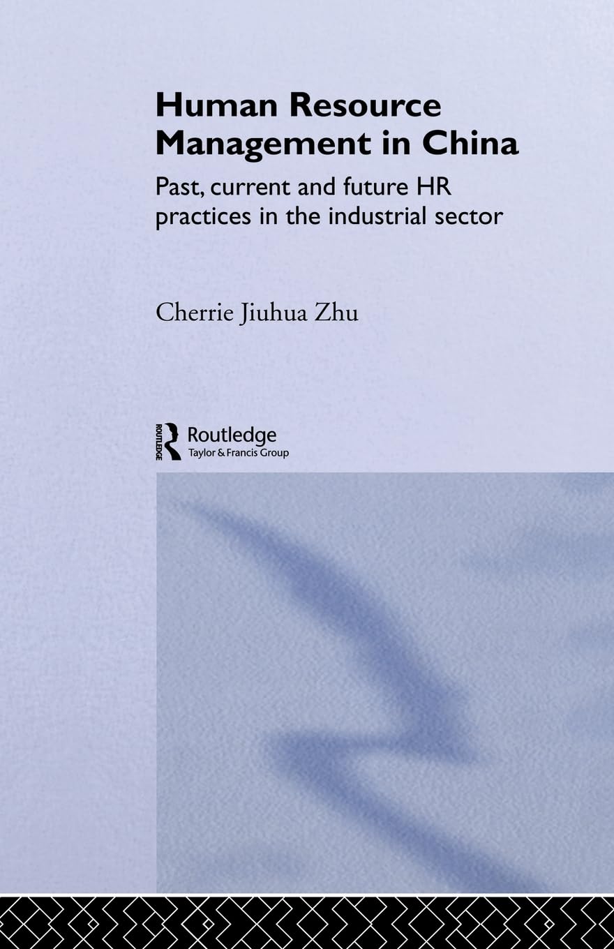 Human Resource Management in China Business, Finance & Career