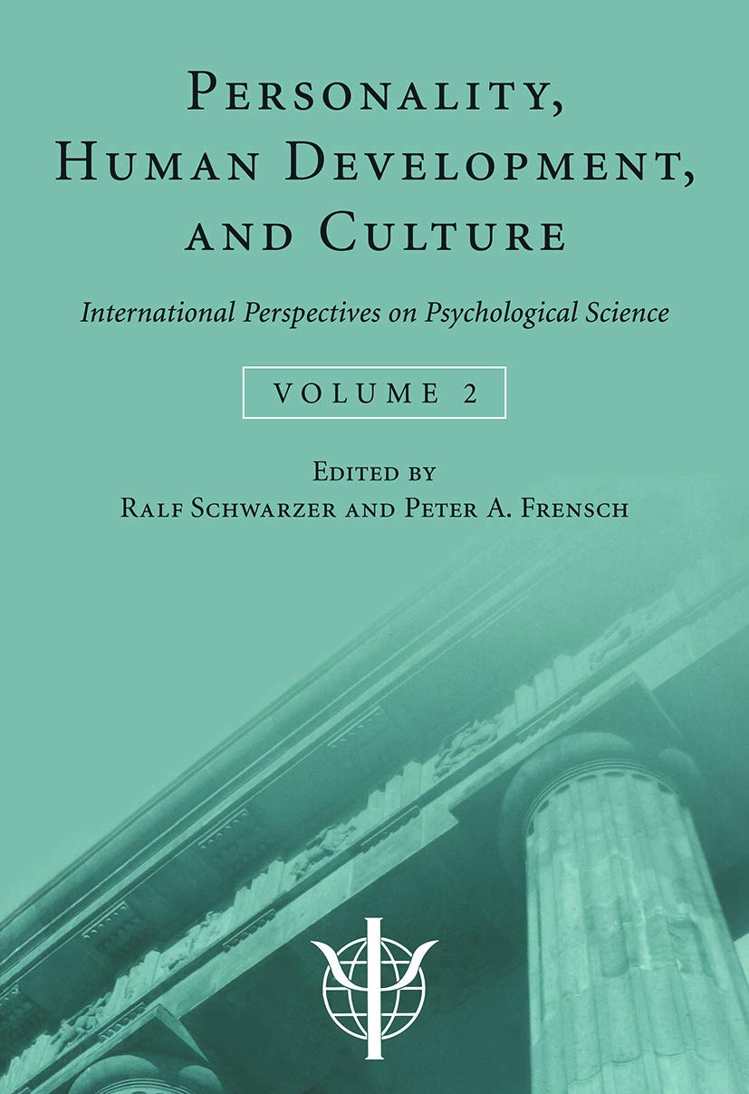 Personality, Human Development, and Culture: International Perspectives On Psychological Science (Volume 2) Psychology