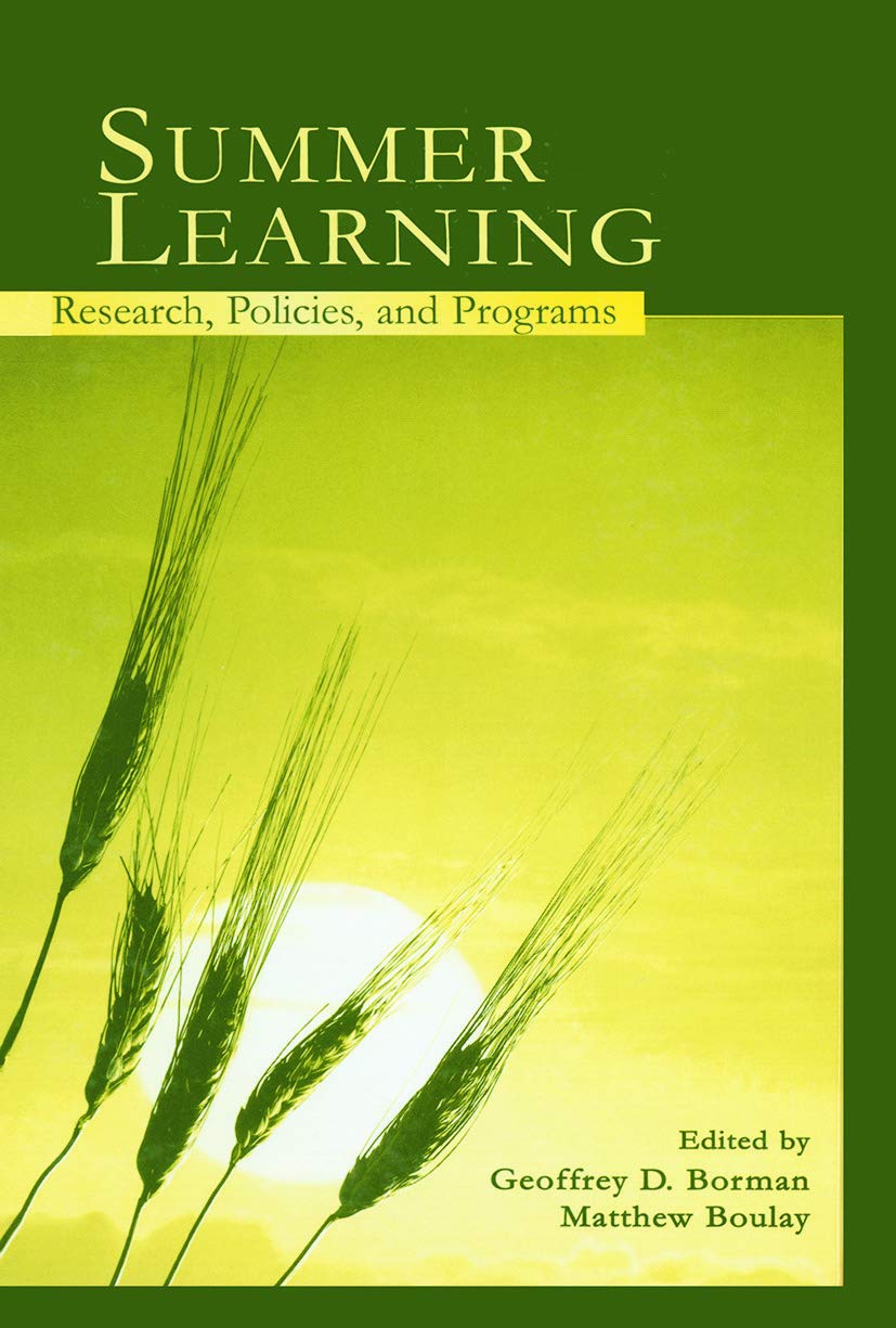 Product Image: Summer Learning: Research, Policies, and Programs