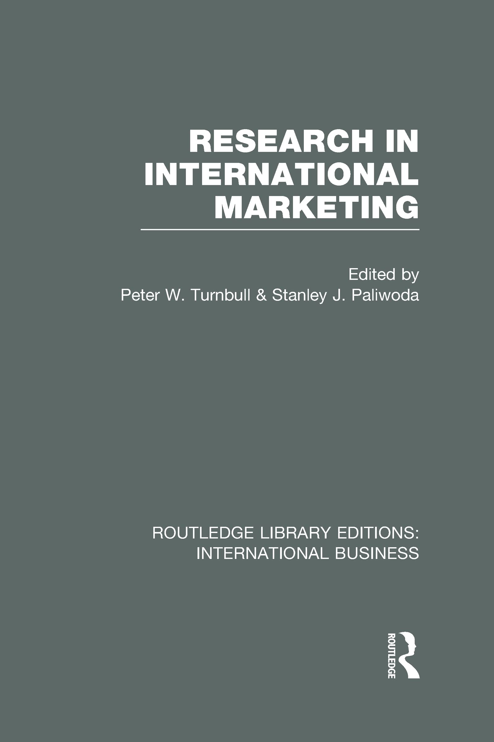 Research in International Marketing (RLE International Business) (Routledge Library Editions: International Business, 39, Band 39) Business, Finance & Career