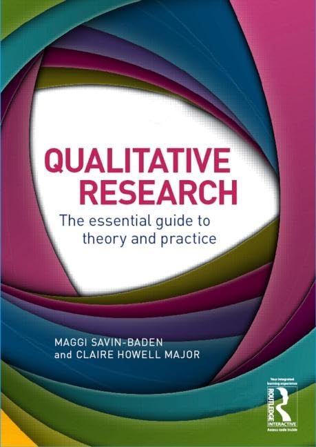 Product Image: Savin-Baden, M: Qualitative Research