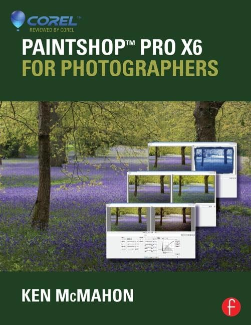 PaintShop Pro X6 for Photographers Computer Science