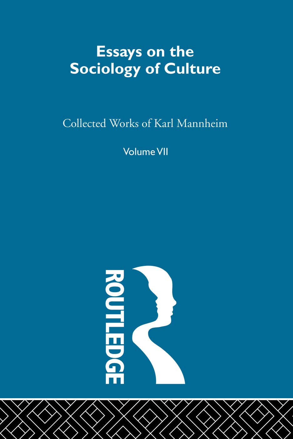 Essays on the Sociology of Culture (Routledge Classics in Sociology) Books