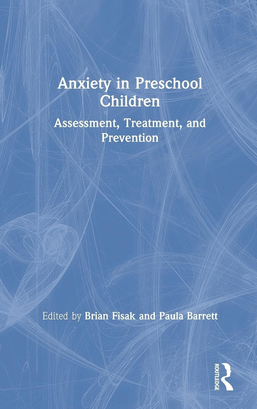 Anxiety in Preschool Children Social Sciences