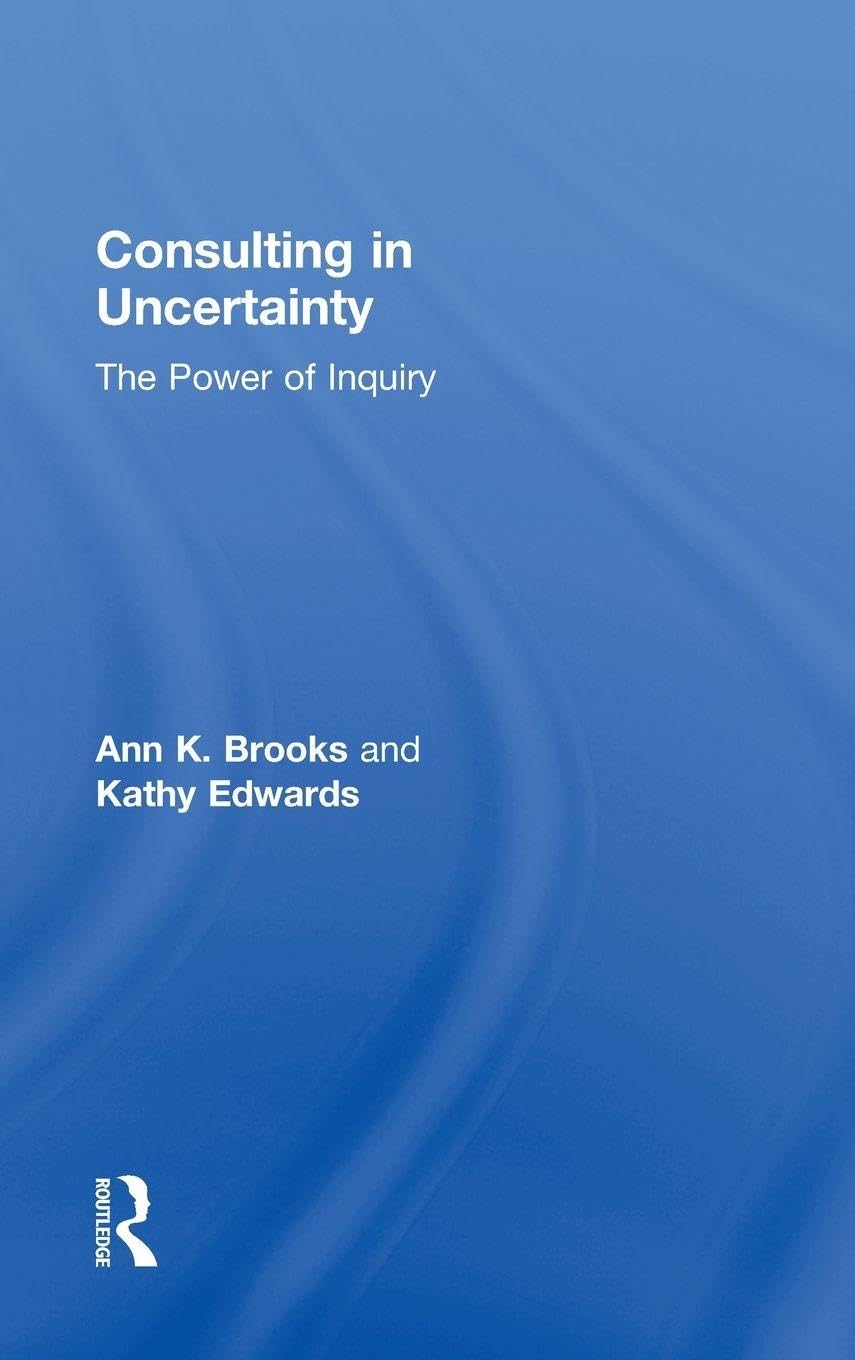 Product Image: Consulting in Uncertainty