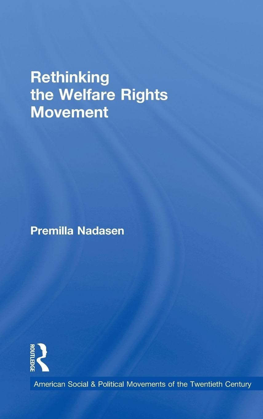 Product Image: Rethinking the Welfare Rights Movement