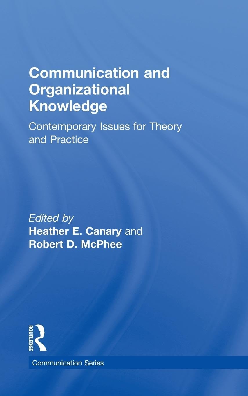 Communication and Organizational Knowledge Law