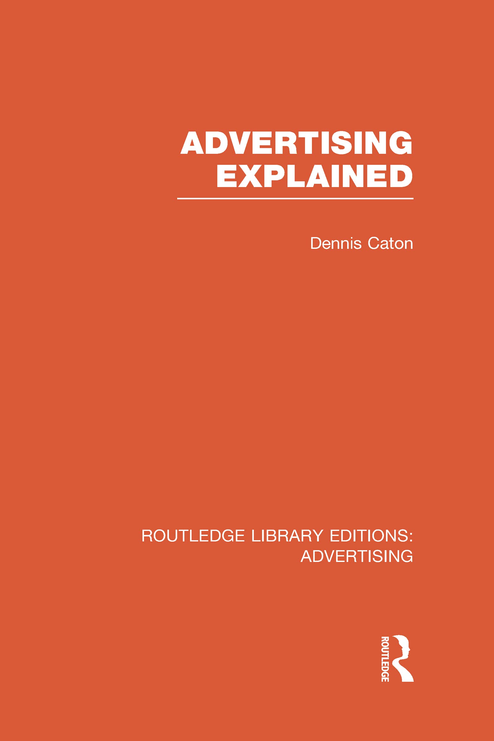 Product Image: Advertising Explained (RLE Advertising)