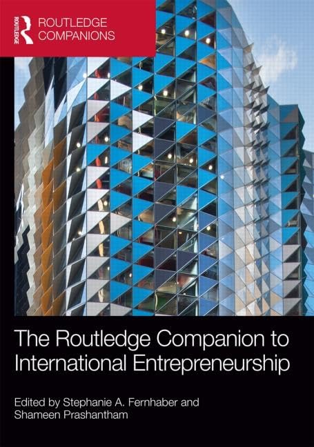 The Routledge Companion to International Entrepreneurship (Routledge Companions in Business, Management and Accounting) Law