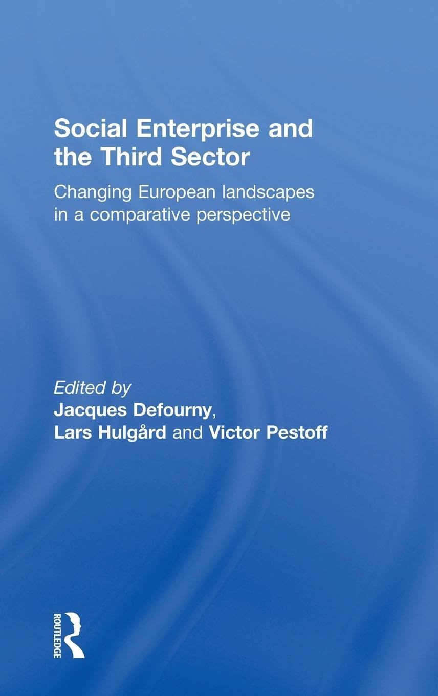 Social Enterprise and the Third Sector Business, Finance & Career