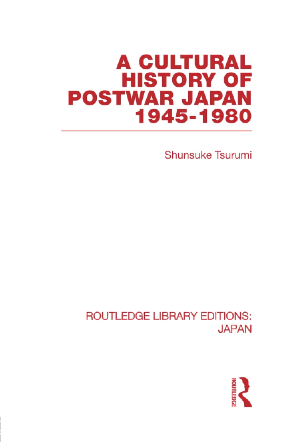 A Cultural History of Postwar Japan General education