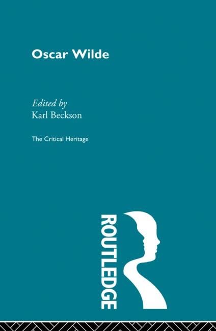 Product Image: Oscar Wilde (Critical Heritage)