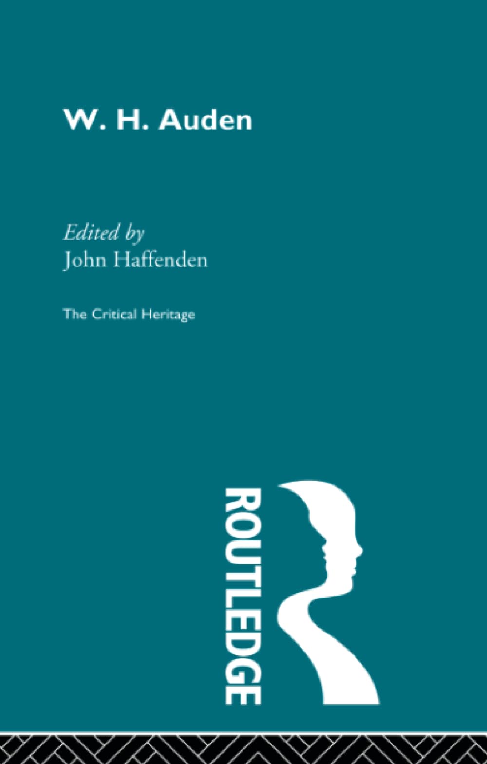 Product Image: W.H. Auden (Critical Heritage)