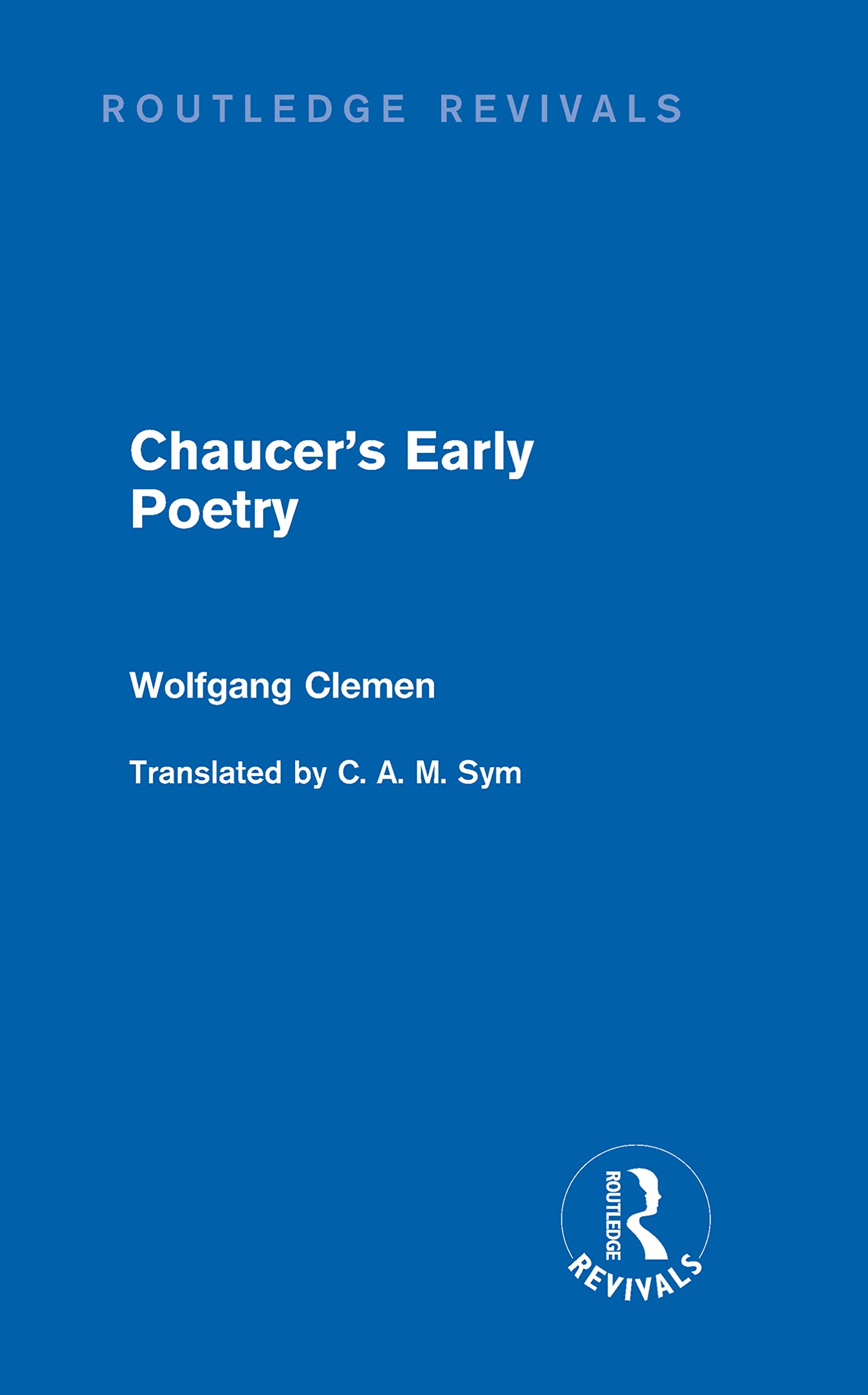 Chaucer's Early Poetry (Routledge Revivals) Contemporary literature