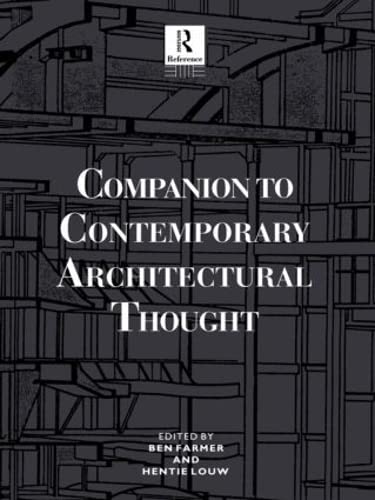 Companion to Contemporary Architectural Thought (Routledge Companion Encyclopedias) Mathematics