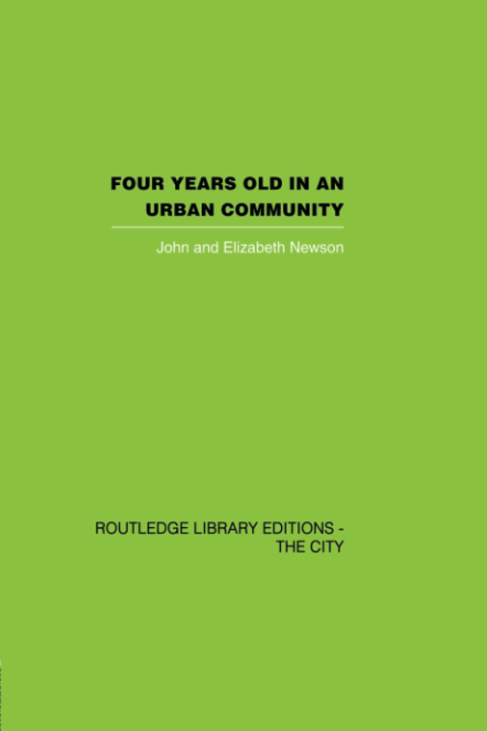 Four years Old in an Urban Community Social Sciences