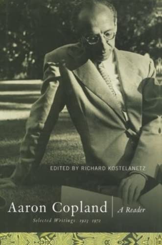 Aaron Copland: A Reader: Selected Writings, 1923-1972 Pop culture